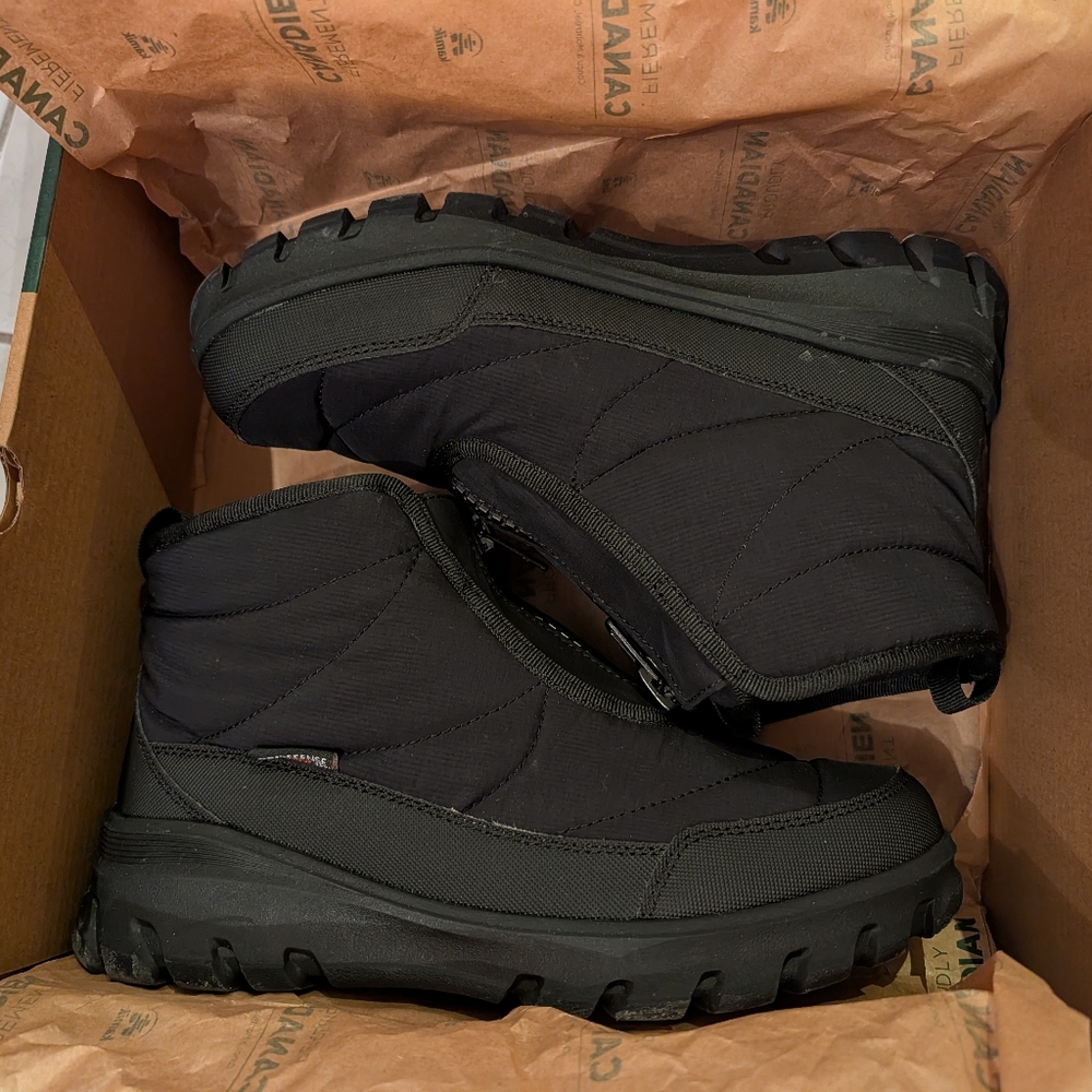 Black Winter Boots for Women